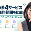 ハッピーメール・ワクワクメール・イククル・PCMAXの料金と無料範囲を比較するみお
