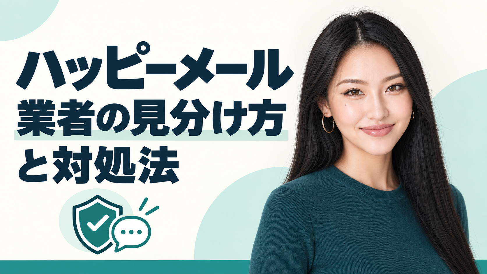 ハッピーメールの業者の見分け方と対処法